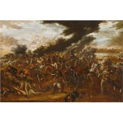 Német festo, 1810 körül - Csata a Napóleoni háborúk idején