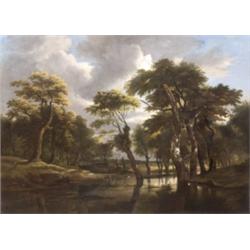 Német festo, 18. sz. elso fele - Mocsaras táj