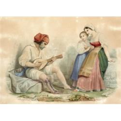 Rundgaldier, Ignaz (Graz, 1799 - Graz, 1876) - Itáliai életkép