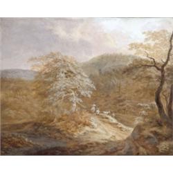 Brand, Christian Hilfgott -nak (Frankfurt, 1694 - Bécs, 1756) tulajdonított - Osz erdo, 1750 körül V