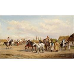 Steinacker, Alfred (Sopron, 1838 - ?) - Alföldi vásár