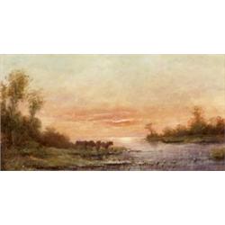 K. Spányi Bélának (Pest, 1852 - Budapest, 1914) tulajdonított - Mocsaras táj