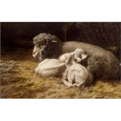 Pállik Béla (Nagymihály, 1845 - Budapest, 1908) - Birkacsalád