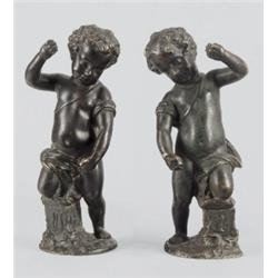 Francia szobrász, 19. sz. közepe - Puttópár