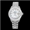 Image 2 : Rolex Ladies Stainless Steel, Diamond Dial & Diamond Bezel, Sapphire Crystal - REF-426Y2X