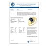 Image 2 : 1.28 CTW Blue Sapphire & Diamond Ring 10K Yellow Gold - REF-16M2H - 12993