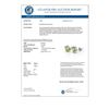 Image 3 : 2.0 CTW Peridot Solitaire Stud Earrings 18K White Gold - REF-20M4H - 10281
