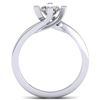 Image 4 : 1 CTW Certified VS/SI Diamond Solitaire Ring 14K White Gold - REF-278H3A - 30396