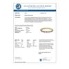 Image 3 : 10.80 CTW Ruby & Diamond Bracelet 14K Yellow Gold - REF-345X5T - 13167