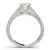 Image 2 : 1.5 CTW Certified VS/SI Diamond Solitaire Ring 18K White Gold - REF-574H2A - 27813