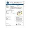 Image 2 : 0.50 CTW Certified VS/SI Diamond Men's Ring 18K 2-Tone Gold - REF-118W2F - 14425