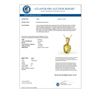 Image 3 : 2.5 CTW Citrine Designer Inspired Solitaire Necklace 18K Yellow Gold - REF-29H3A - 21859