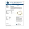 Image 3 : 7.33 CTW Blue Sapphire Bracelet 10K Yellow Gold - REF-53Y6K - 14263