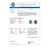 Image 3 : 3.85 CTW Emerald & Diamond Earrings 14K White Gold - REF-65Y3K - 13731