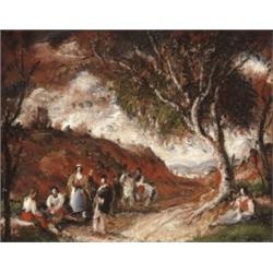 Rudnay Gyula (Pelsoc, 1878 - Budapest, 1957) - Piheno társaság