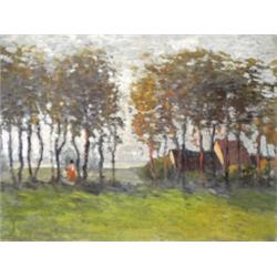 Balla Béla (Arad, 1882 - Nagybánya, 1965) - Faluszéle