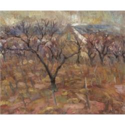 Vass Elemér (Budapest, 1887 - Tihany, 1957) - Rügyezo fák