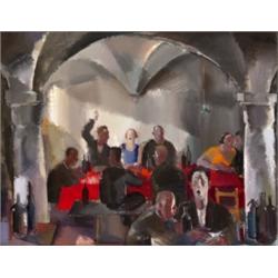 Aba - Novák Vilmos (Budapest, 1894 - Budapest, 1941) - Tavernában, 1929