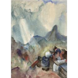 Blattner Géza (Debrecen, 1893 - Debrecen, 1967) - "Mosónok, 1928"