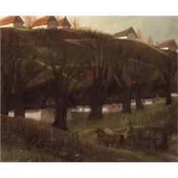 Muhoray Mihály jelzéssel 20. sz. elso fele - "Napkelte"