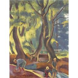 Mágori Varga Béla (Imecsfalva, 1897 - ?) - Patak partján, 1956