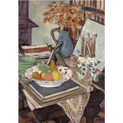 Grósz Mária (Budapest, 1894 - ?) - Oszi csendélet, 1922