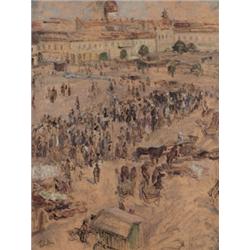 Tibor Erno (Nagyvárad, 1885 - Dachau, 1945) - Nagyváradi forgatag