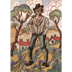 Scheiber Hugó (Budapest, 1873 - Budapest, 1950) - Csavargó