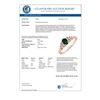 Image 2 : 0.74 CTW Emerald & Diamond Ring 14K Rose Gold - REF-21W3F - 10106