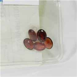 23) ASSORTED GENUINE GARNET GEMSTONES