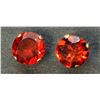 Image 1 : 33) 10K GARNET EARRINGS