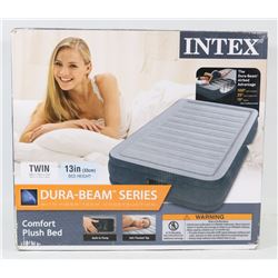 INTEX COMFORT PLUSH BLOW UP TWIN BED