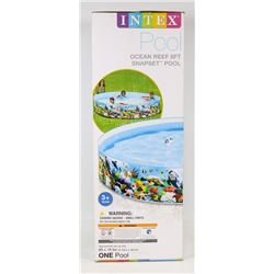 INTEX OCEAN REEF 8' SNAPSET POOL
