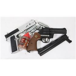CROSSMAN 357 PELLET GUN W/ MARKSMAN BB GUN