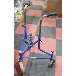 3 WHEEL FOLDING WALKER