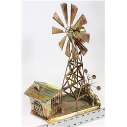 LARGE MUSICAL TIN ART PIECE