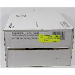 CASE OF BUTTER PECAN + CALORIES ENSURE MEAL