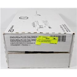 CASE OF 24 STRAWBERRY + CALORIES ENSURE MEAL