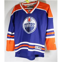 REEBOK YOUTH XL EDMONTON OILERS JERSEY