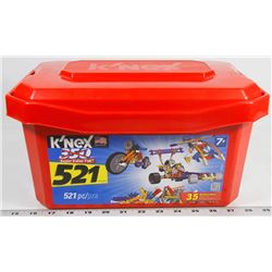 NEW K'NEX 521 PC BUILDING MODEL