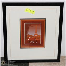 PARIS FRAMED WALL DISPLAYS