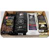 Image 1 : FLAT WITH ASSORTED COFFEES' APPROX 1LB EACH