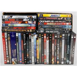 BOX W/ 40 FANTASY / SCI-FI DVD MOVIES