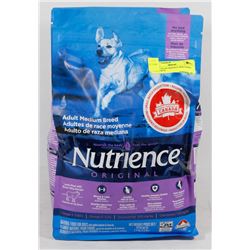 2 BAGS OF NUTRIENCE DOG FOOD 5.5LB EACH
