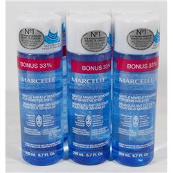 6 BOTTLES OF MARCELLE GENTLE MAKEUP REMOVER