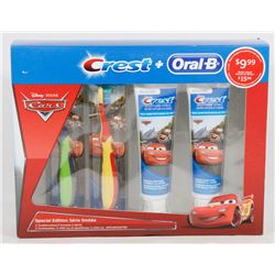 CREST + ORAL B SPECIAL EDITION CARS THEME