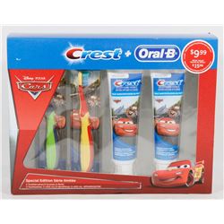 CREST + ORAL B SPECIAL EDITION CARS THEME