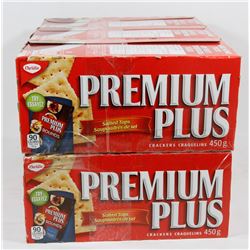 6 BOXES OF PREMIUM PLUS 450G SALTED TOPS