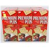 Image 1 : 6 BOXES OF PREMIUM PLUS 450G SALTED TOPS