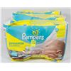 Image 1 : 3 BAGS OF PAMPERS PREEMIE SWADDLERS